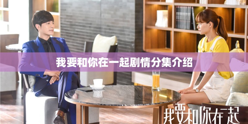 我要和你在一起剧情分集介绍