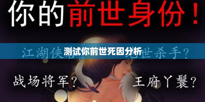 测试你前世死因分析