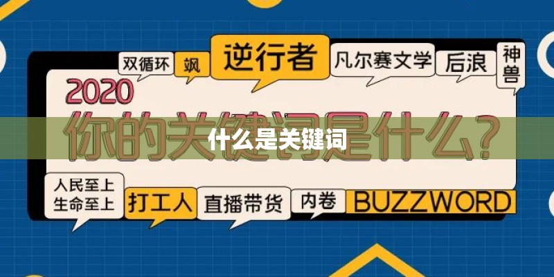 什么是关键词